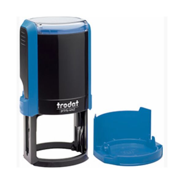 Оснастка для круглої печатки D42мм, синя Поліграфіст