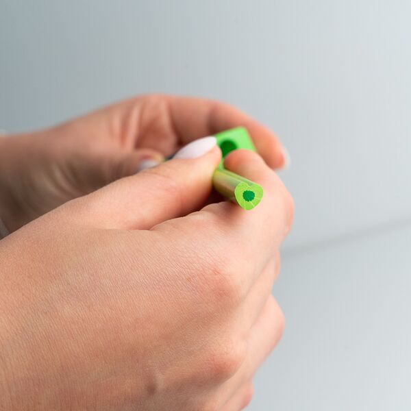 Олівці кол. пластикові, 12шт Kite Heart Поліграфіст картинка 4