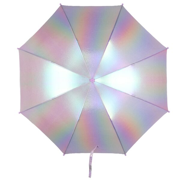 Парасоля Kite дитяча 2001-3 рожевий голографік Поліграфіст картинка 3