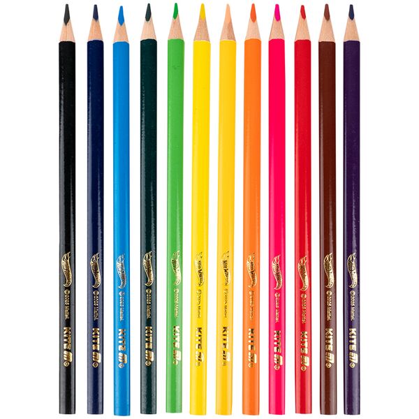 Олівці кол. тригран, 12 шт. HW Поліграфіст картинка 3