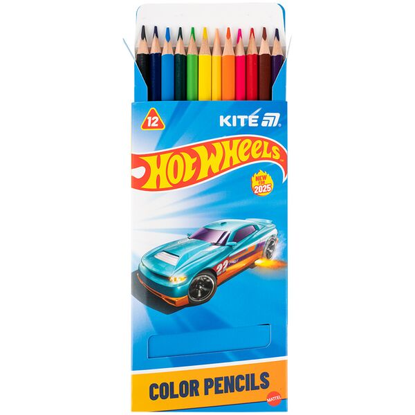 Олівці кол. тригран, 12 шт. HW Поліграфіст картинка 4