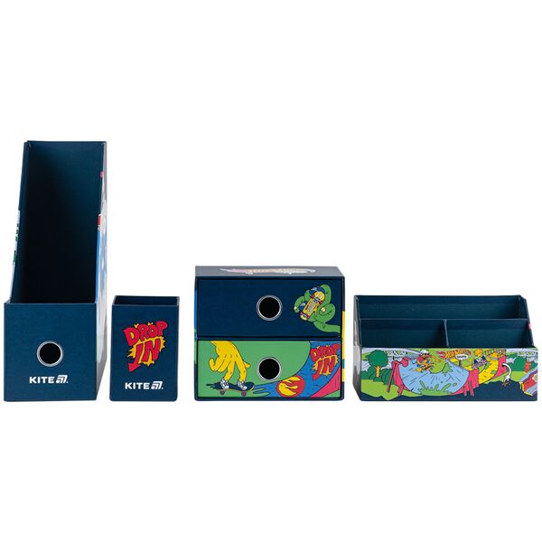 Органайзер настільний, 4 предмети, картон, HW Поліграфіст картинка 4