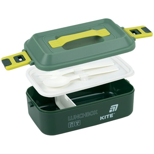 Ланчбокс 1000 мл, зелений Поліграфіст картинка 3