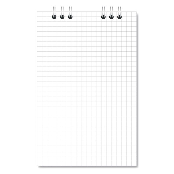 Блокнот А6, 48 арк., клітинка, обкладинка картон, пружина, Серія "Кіт мальований" Поліграфіст картинка 2