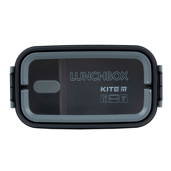 Ланчбокс подвійний з наповненням 1400 мл, білий Поліграфіст картинка 7