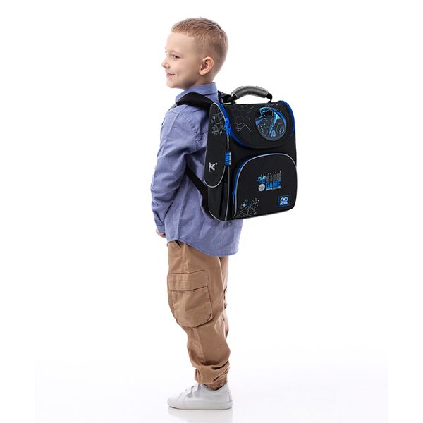 Рюкзак GoPack Education каркасний 5001S-5 Play The Game Поліграфіст картинка 8