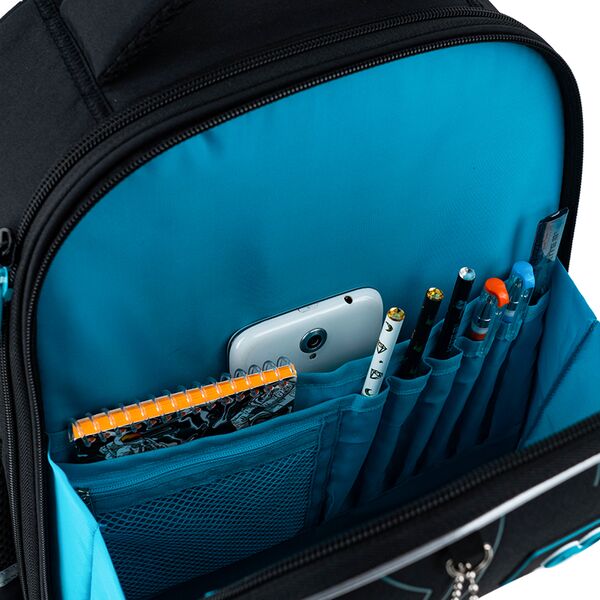 Рюкзак GoPack Education напівкаркасний 165M Spacecraft Поліграфіст картинка 6