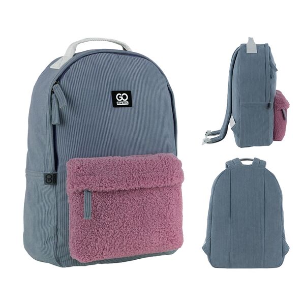 Рюкзак GoPack Education Teens 147 темно-сірий Поліграфіст