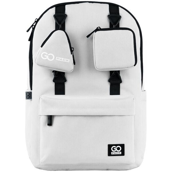 Рюкзак GoPack Education Teens 178 сірий Поліграфіст картинка 3