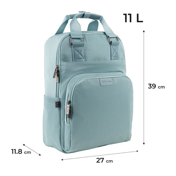 Рюкзак GoPack Education Teens 179 м'ятний Поліграфіст картинка 2