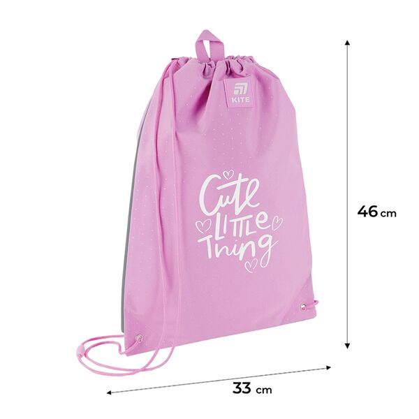 Сумка для взуття Kite 600M Cute Поліграфіст картинка 2