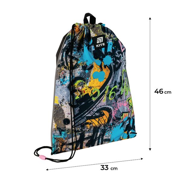 Сумка для взуття Kite 600M Street Art Поліграфіст картинка 2