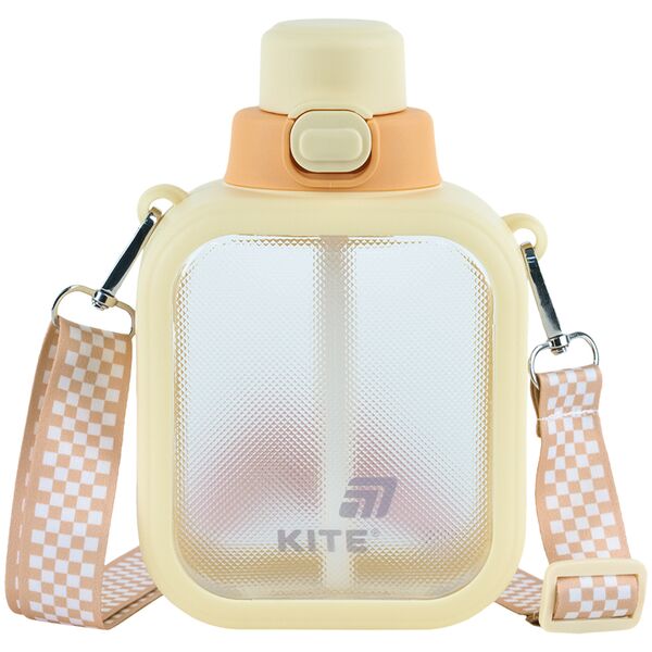 Пляшечка для води, 700 мл, жовта Поліграфіст