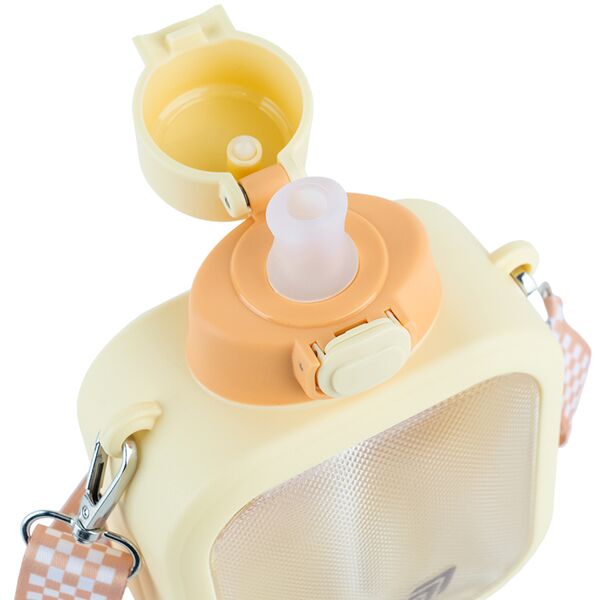 Пляшечка для води, 700 мл, жовта Поліграфіст картинка 4