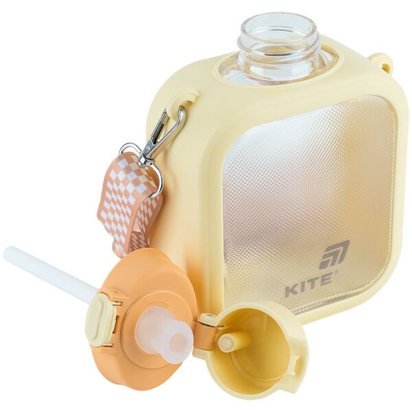 Пляшечка для води, 700 мл, жовта Поліграфіст картинка 5