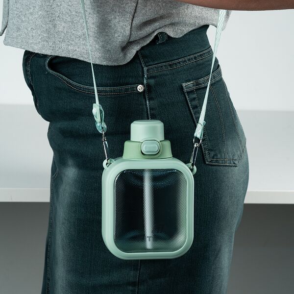 Пляшечка для води, 700 мл, зелена Поліграфіст картинка 7