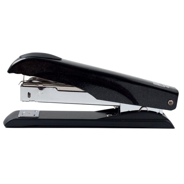 Степлер МЕТАЛІК метал, №23/24, 50арк, чорний Поліграфіст