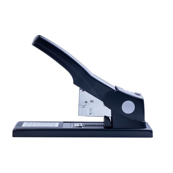 Степлер посилений метал, №23, 240арк, чорний Поліграфіст