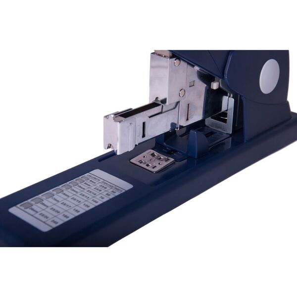 Степлер посилений метал, №23, 240арк, чорний Поліграфіст картинка 3