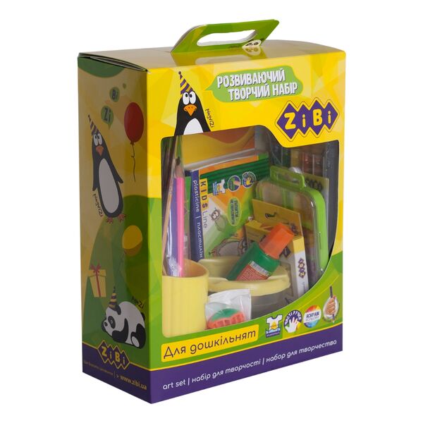 Набір дитячий подарунковий, 17 предметів для дошкільнят Поліграфіст