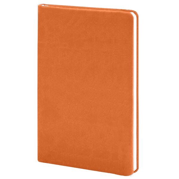 Палітурка тверда без поролону штучна шкіра помаранч Vivella Е475 для блоку ф. 130х202 128 аркушів Поліграфіст