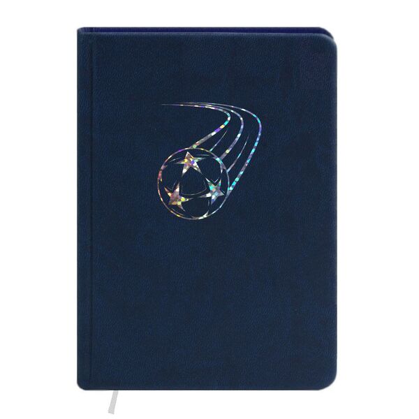 Щоденник недатований А6 в клітинку Vivella синій Поліграфіст картинка 4