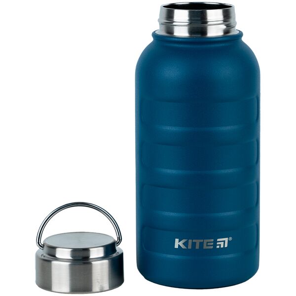 Термос 750 мл, синій Поліграфіст картинка 2