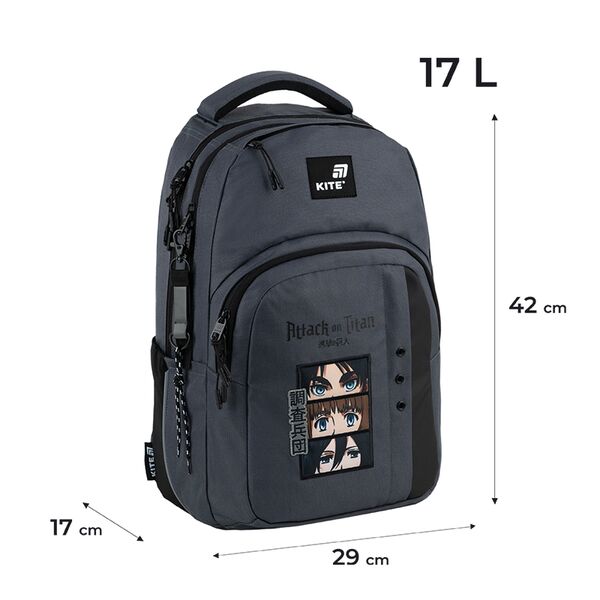 Рюкзак Kite Education teens 2578M AT Поліграфіст картинка 2