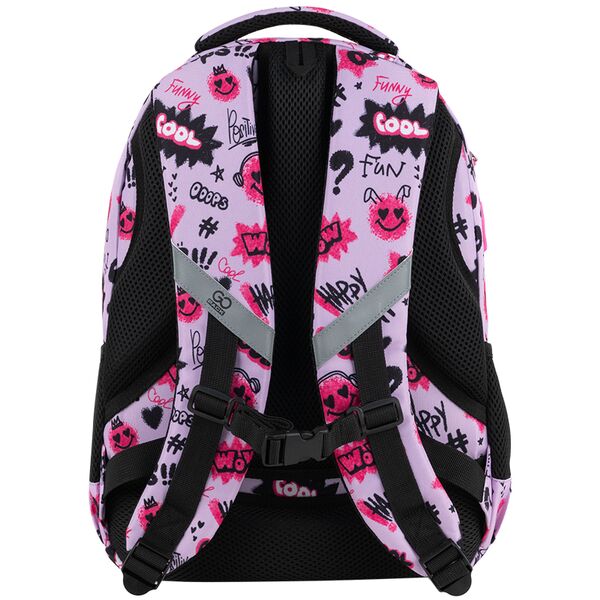 Рюкзак GoPack Teens 162M-2 Поліграфіст картинка 5