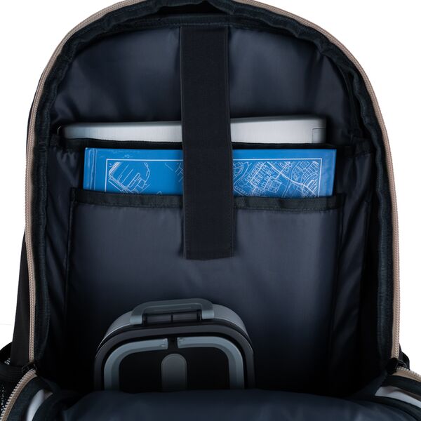 Рюкзак GoPack Education Teens 185 бежевий Поліграфіст картинка 8