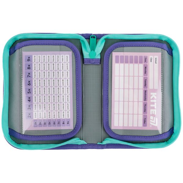 Пенал Kite 1 від., 2 відв., без наповнення 622-2 SP Поліграфіст картинка 5