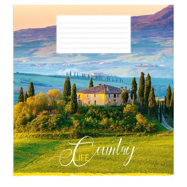 Зошит учнівський загальний 60 арк., лінія, обкладинка повноколірна Серія 918"Природа" Поліграфіст картинка 6