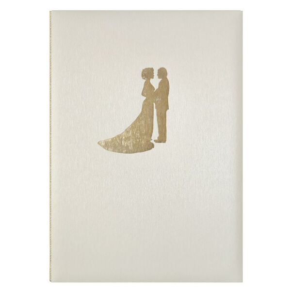 Папка весільна А4 Tango кремовий "Молодята" Поліграфіст