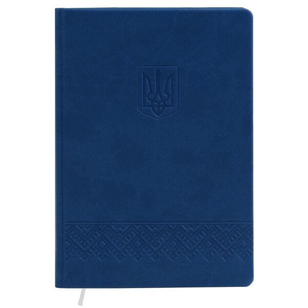 Щоденник недатований А5 в клітинку Vivella синій Поліграфіст картинка 4