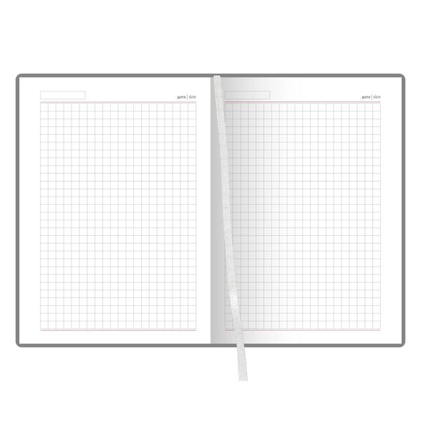 Щоденник недатований А5 в клітинку Vivella бордовий Поліграфіст картинка 6