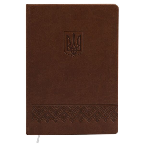 Щоденник недатований А5 в лінію Vivella коричневий Поліграфіст картинка 6