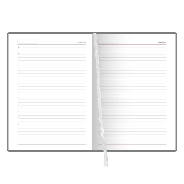 Щоденник недатований А5 в лінію Vivella бірюзовий Поліграфіст картинка 8