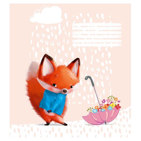 Зошит учнівський 12 арк., лінія, обкладинка повноколірна Серія 703 "Лисички" Поліграфіст картинка 5