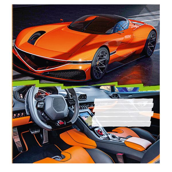 Зошит для нотаток А5, 176 арк., клітинка, обкладинка твердий картон, Серія "Осінь" Поліграфіст картинка 3