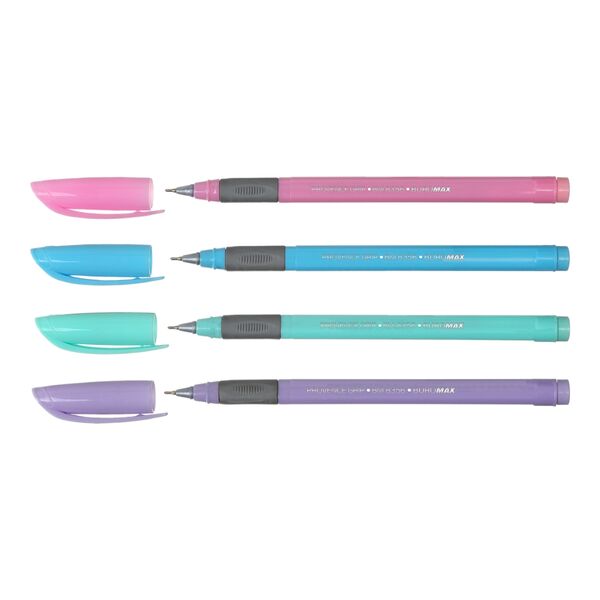 Ручка масляна PROVENCE GRIP, PASTEL, 0,5 мм, синя Поліграфіст