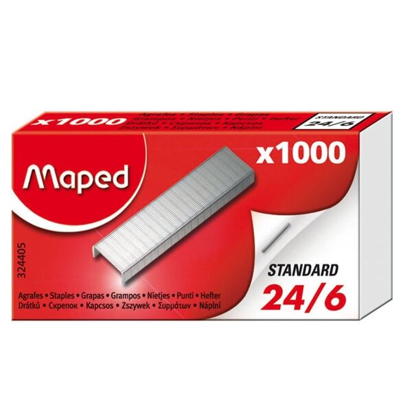 Скоби №24/6, 1000 шт. Поліграфіст