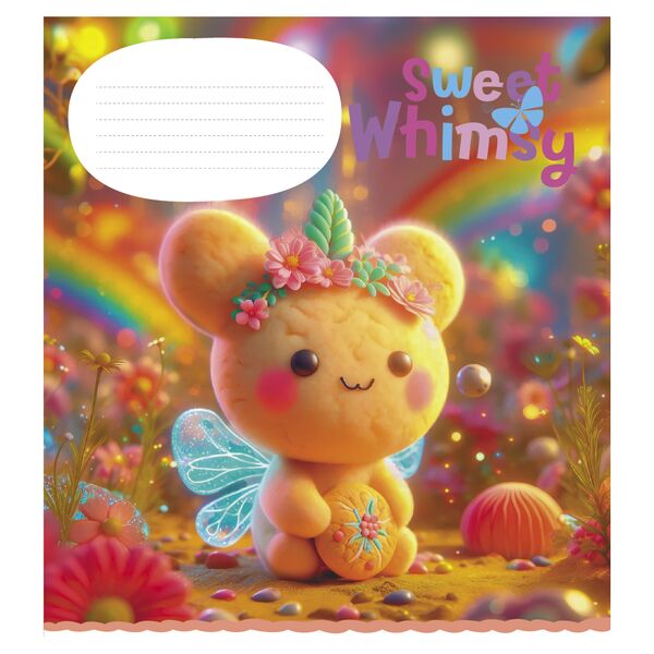 Зошит учнівський повноколірний 12 арк., клітинка. Серія 203"Солодощі" Поліграфіст картинка 5