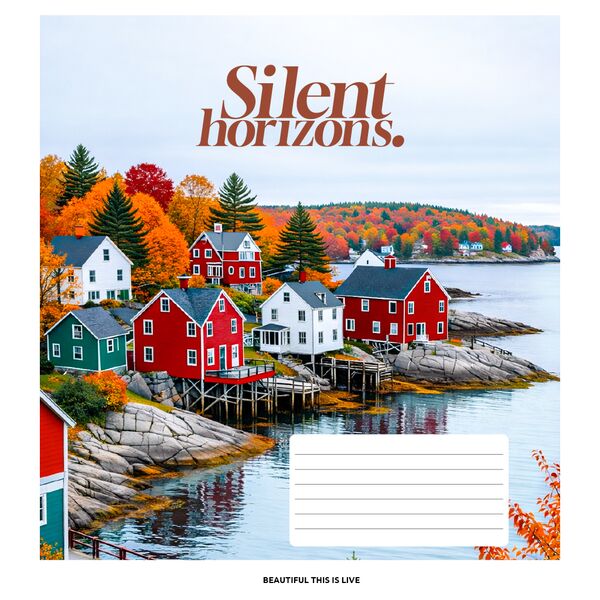 Зошит учнівський повноколірний загальний 96 арк., лінія. Серія 251"Природа" Поліграфіст картинка 4