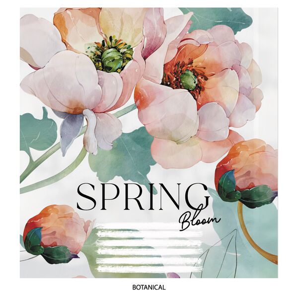 Зошит учнівський повноколірний загальний 48 арк., клітинка. Серія 265"Ботаніка" Поліграфіст картинка 2