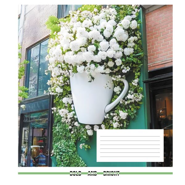 Зошит учнівський повноколірний загальний 36 арк., клітинка. Серія 270"Яскраві вулиці" Поліграфіст картинка 6