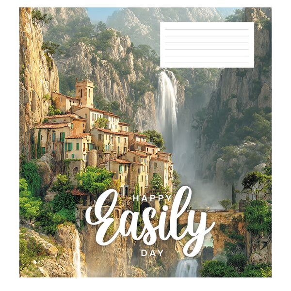 Зошит учнівський повноколірний загальний 60 арк., клітинка. Серія 271"Міста" Поліграфіст картинка 5