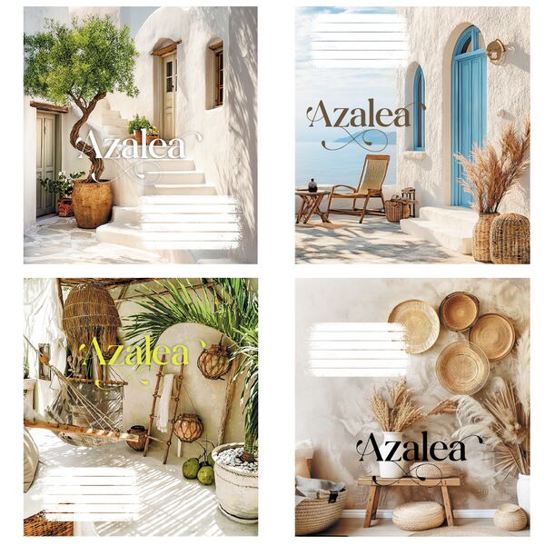 Зошит учнівський повноколірний 12 арк., лінія. Серія 276"Дворики" Поліграфіст