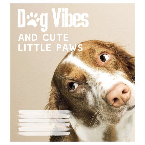 Зошит учнівський 24 арк., клітинка, обкладинка повноколірна Серія 231"Dog Vibes" Поліграфіст картинка 5