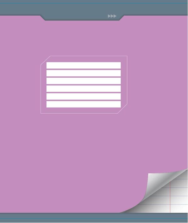 Зошит учнівський 24 арк., лінія, обкладинка повноколірна Серія 855 "Для контрольних робіт" Поліграфіст картинка 6