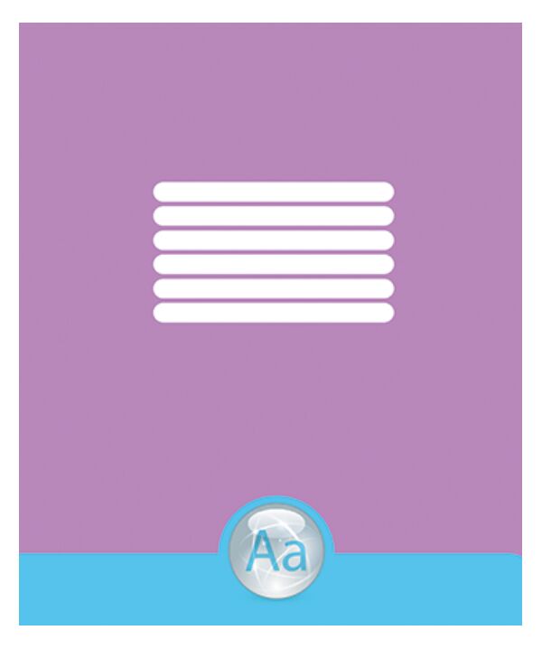 Зошит учнівський 18 арк., лінія, обкладинка повноколірна, Серія 853 "Для контрольних робіт" Поліграфіст картинка 6